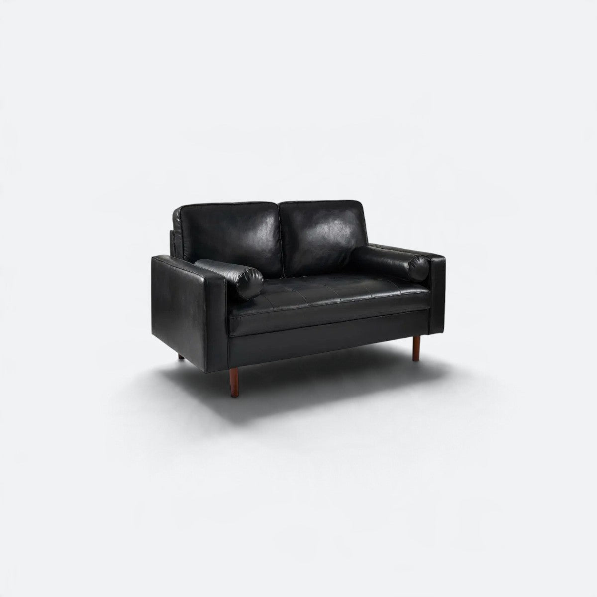 #Colour: Black Faux Leather
