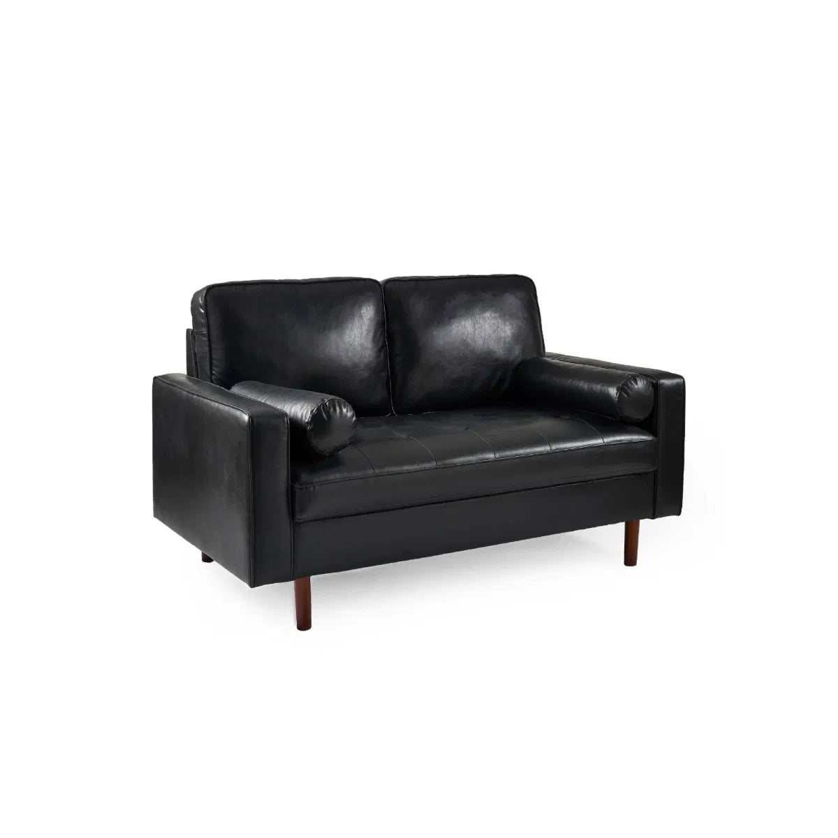 #Colour:Black Faux Leather