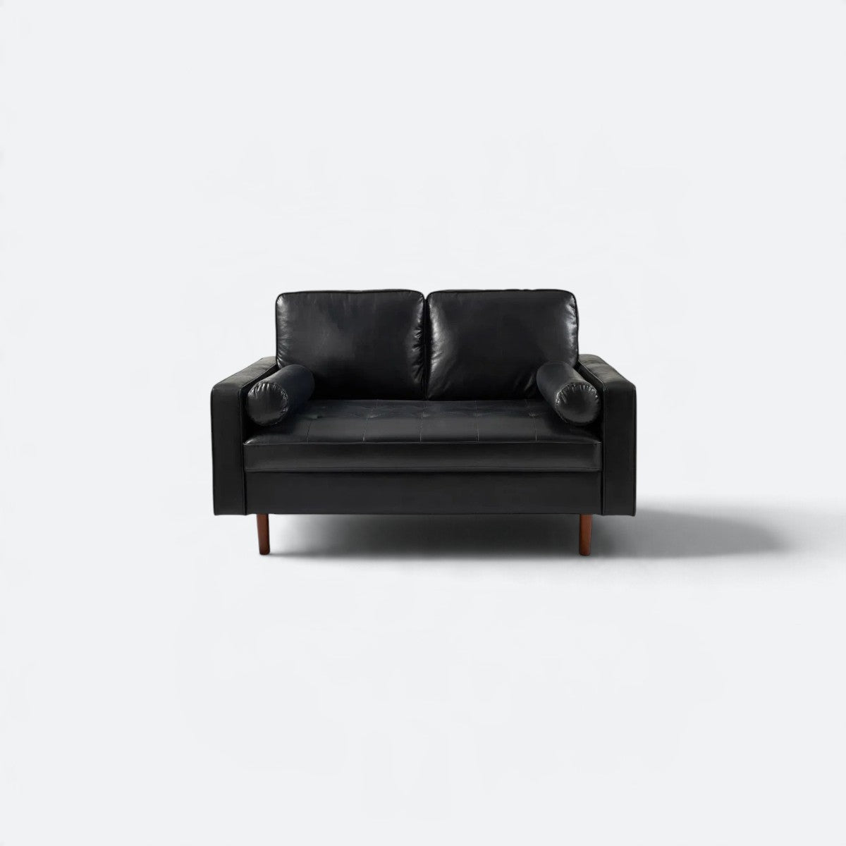#Colour: Black Faux Leather