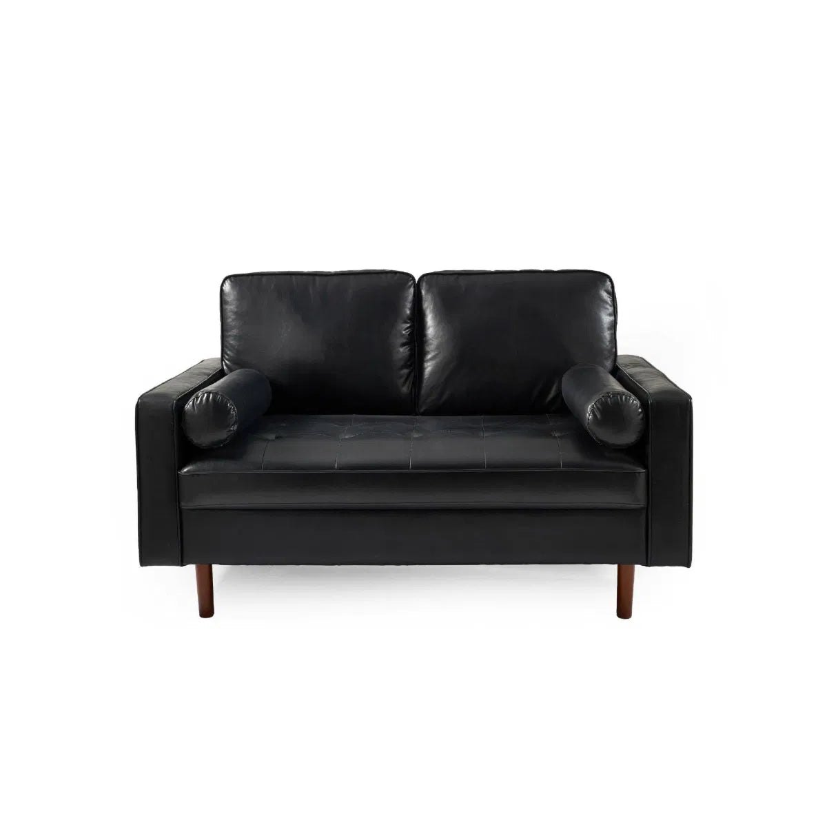 #Colour:Black Faux Leather