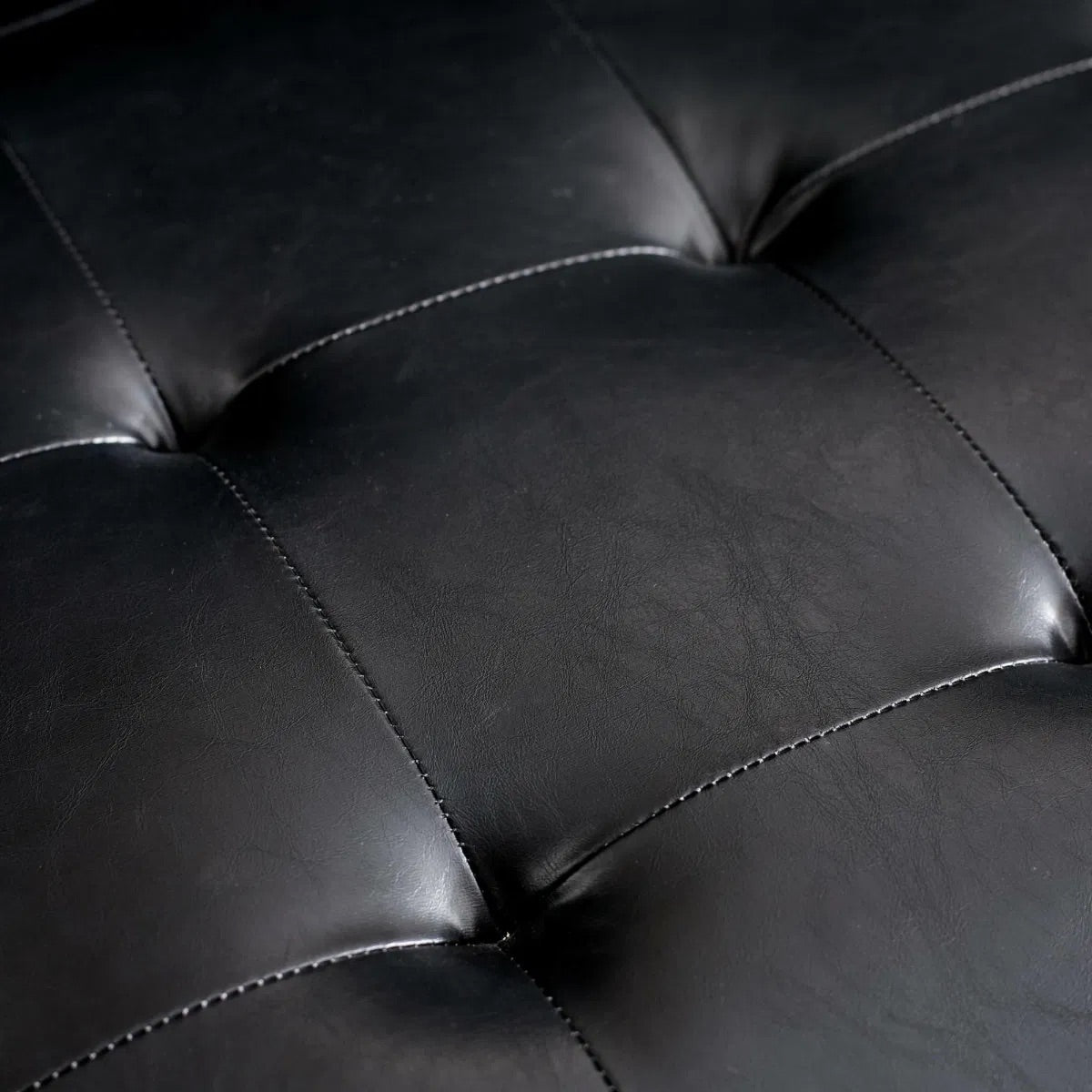#Colour: Black Faux Leather