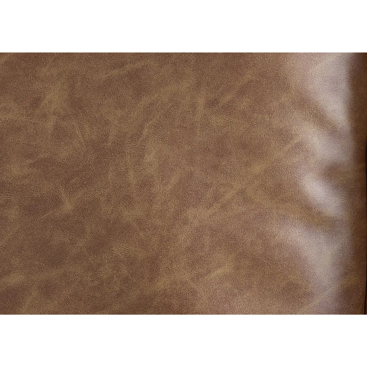 #Colour:Brown Faux Leather