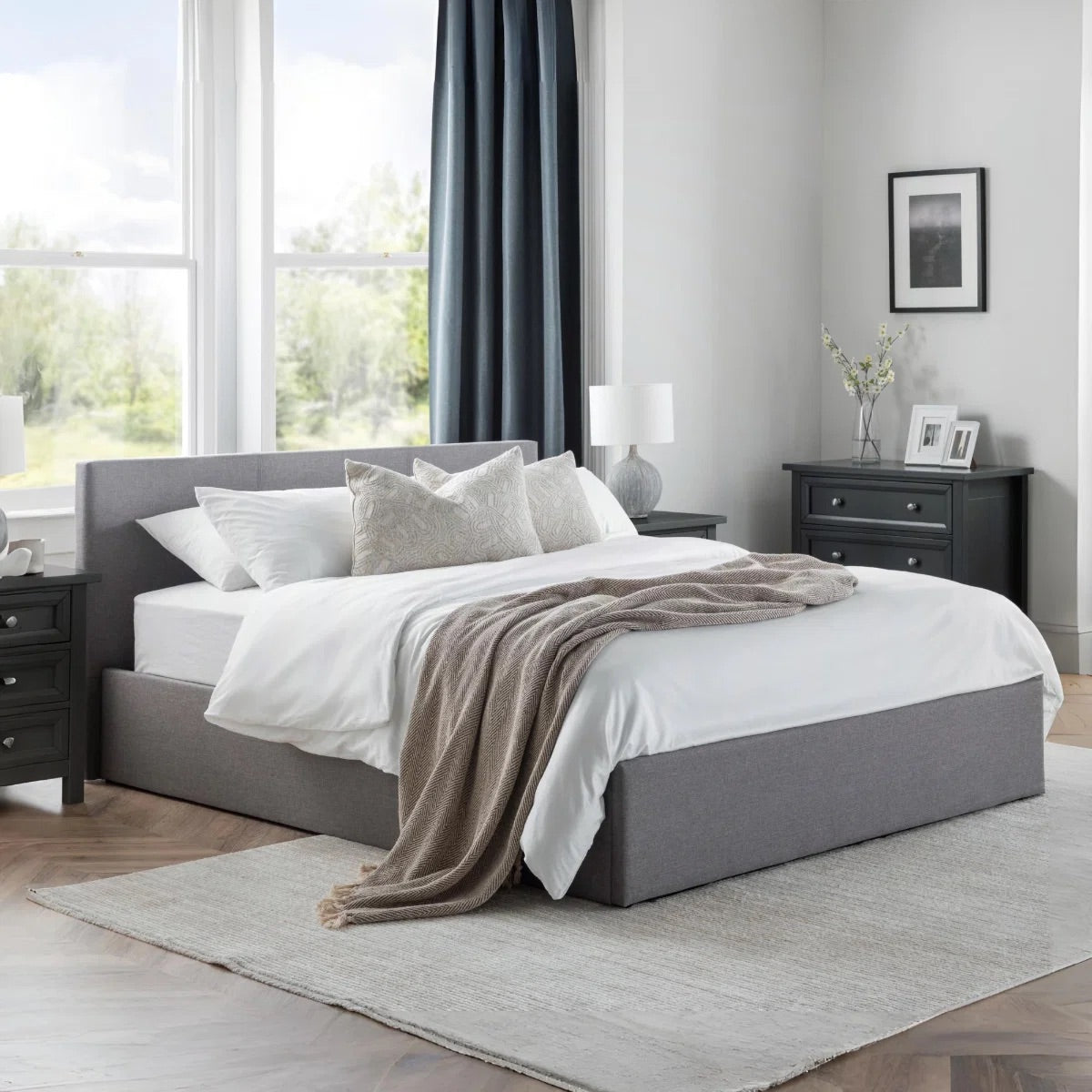 #Colour: Grey Size: Double