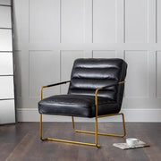#Colour:Black Faux Leather